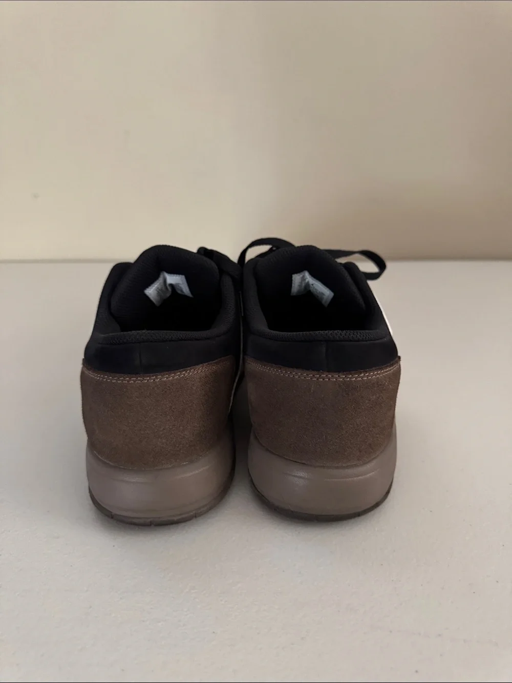 Jordan Men’s Low-Top Sneakers in White, Black & Brown